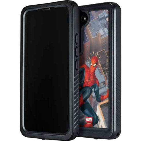 Marvel Spiderman Spidey Sense Galaxy S24 Plus Waterproof Case